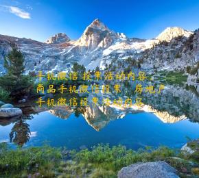 手机微信 投票活动内容，商品手机微信投票，房地产手机微信投票活动内容