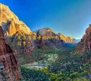 是否有靠谱的APP免费微信投票？