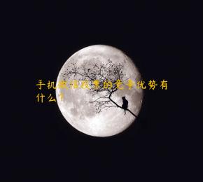 手机微信投票的竞争优势有什么？